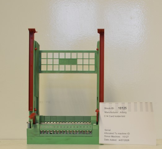 Arburg Selogica C14 Card holder/slot